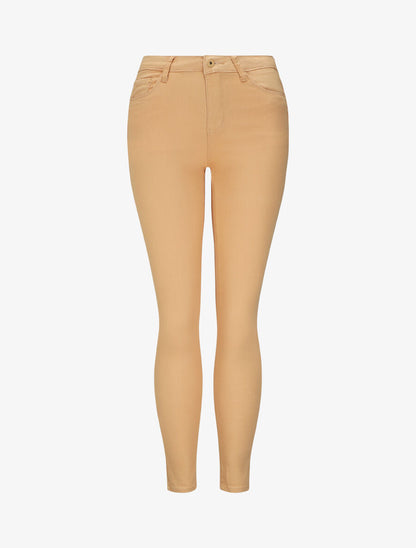 Jean slim uni push up - Abricot - 4