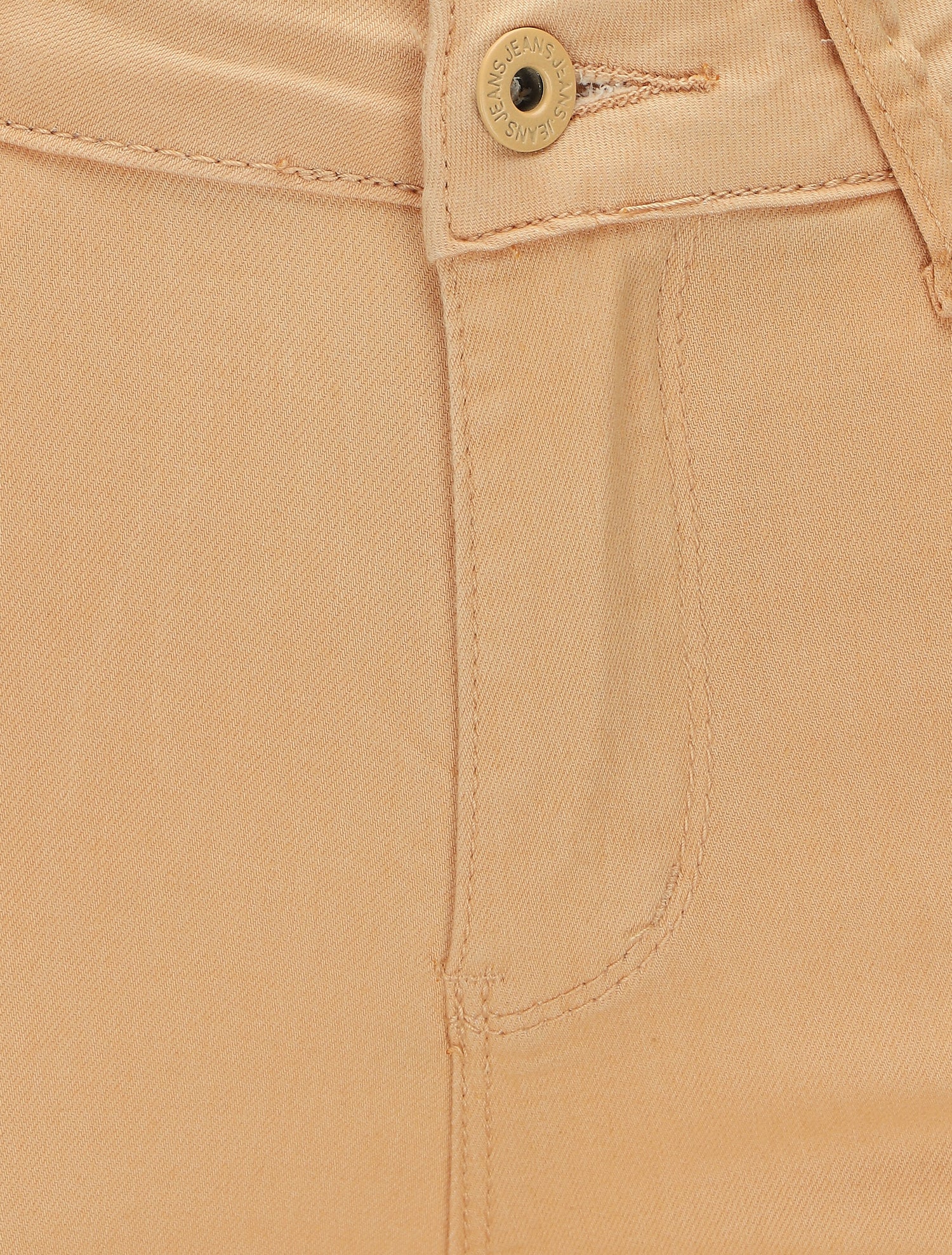 Jean slim uni push up - Abricot - 3