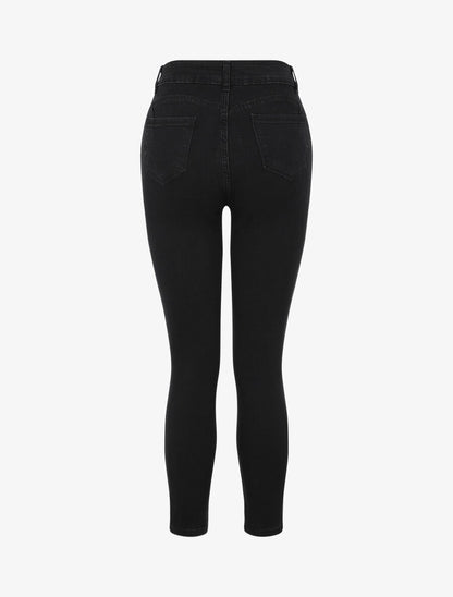 Jean classique coupe slim - Noir - 2