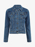 Veste en jean ajustée - Bleu denim - 4