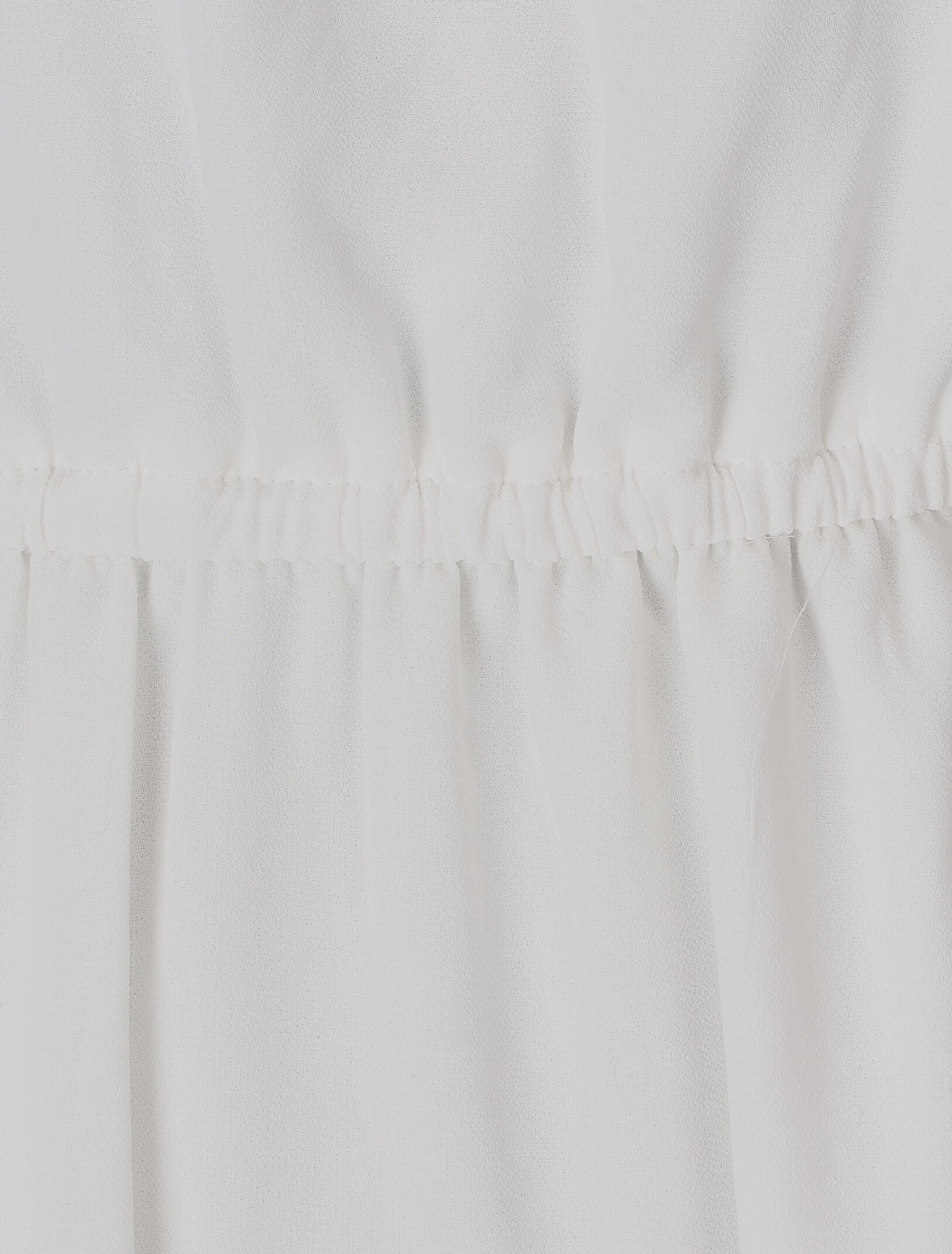 Robe à dos ouvert en dentelle - Blanc - 3
