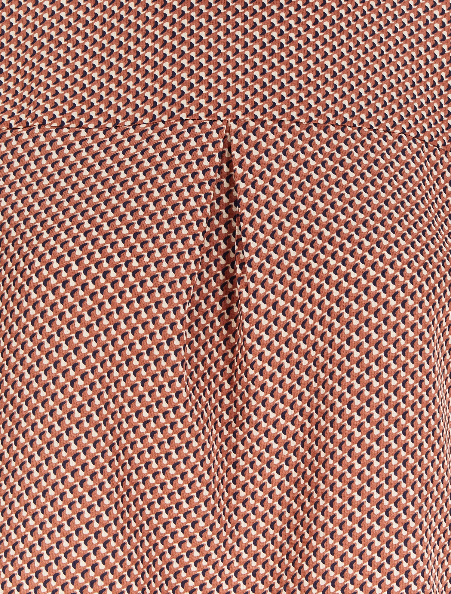 Blouse à imprimé graphique - Rose poudré - 3