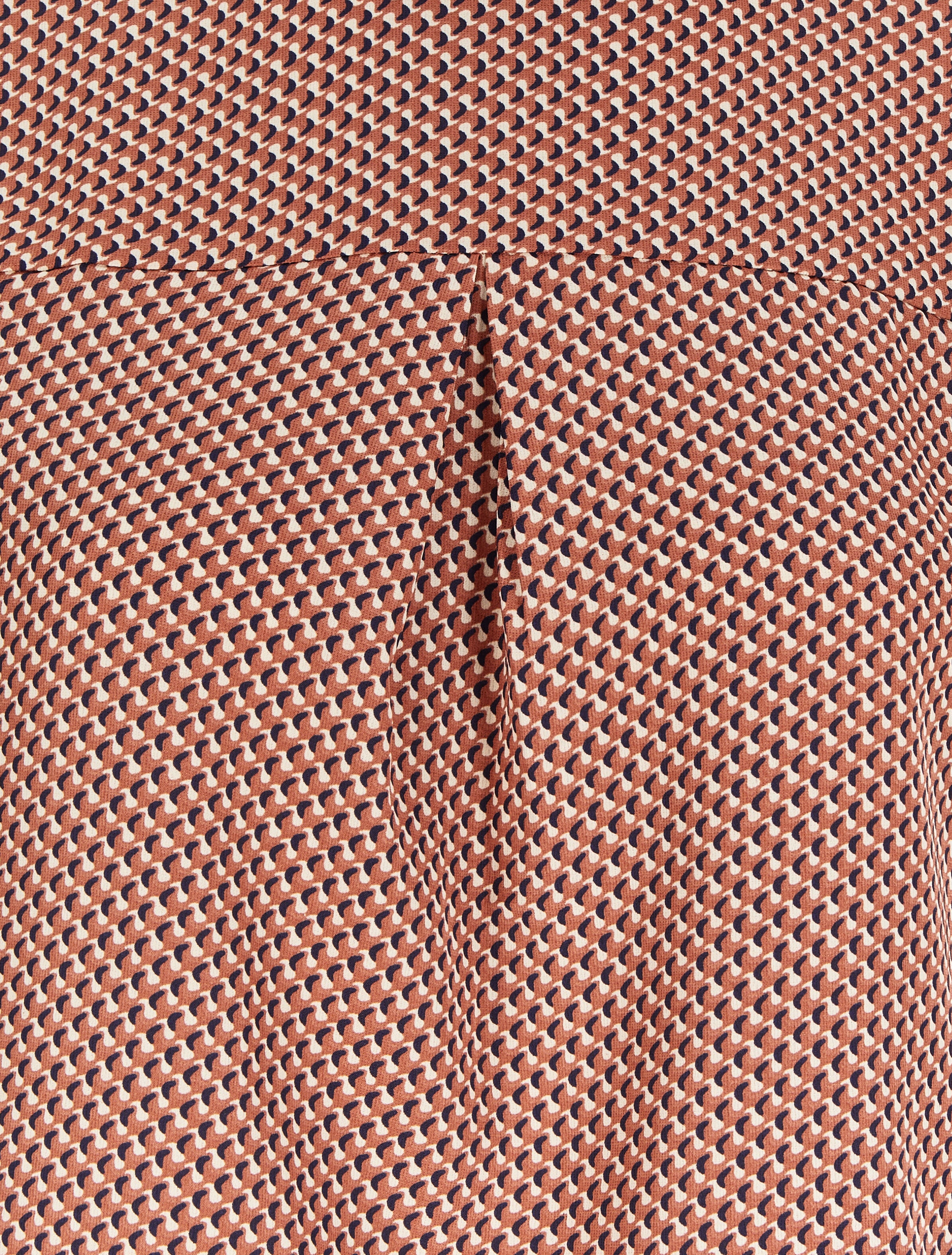 Blouse à imprimé graphique - Rose poudré - 3