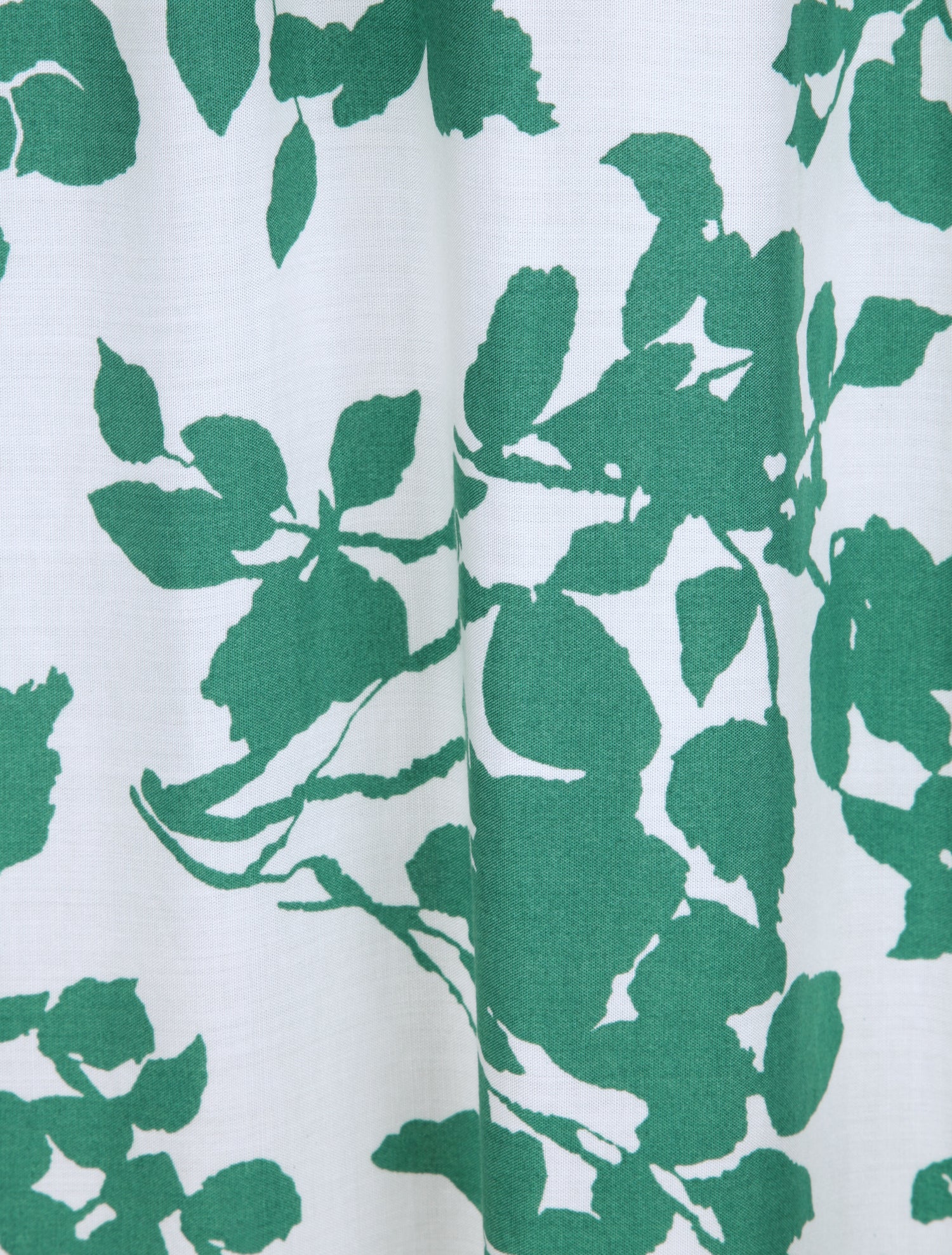Robes longues à motifs fleurs graphiques - Blanc/vert - 5