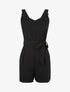 Combishort fluide unie - Noir - 4