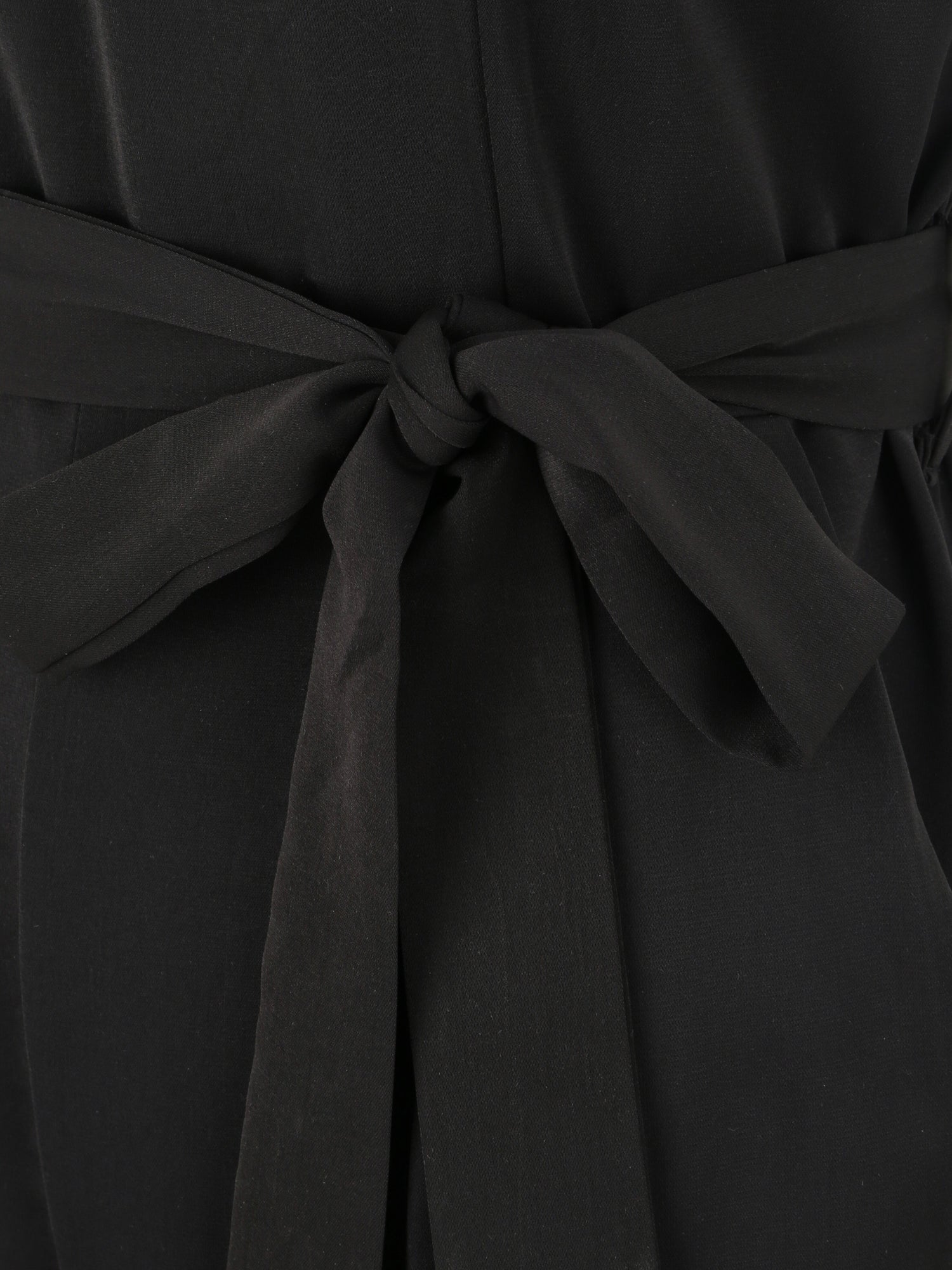 Combishort fluide unie - Noir - 3