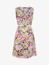 Robe patineuse imprimé fleurs d&