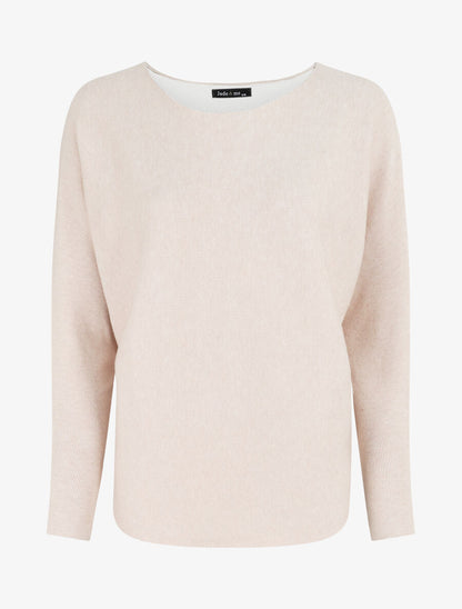 Pull à dos en dentelle - Beige - 6