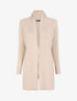 Gilet basique en maille - Beige - 1