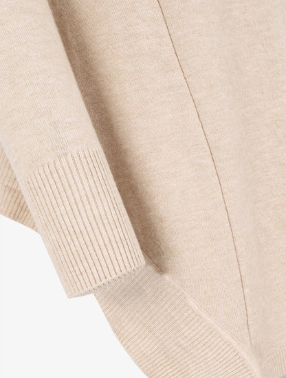 Gilet basique en maille - Beige - 3