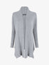 Gilet basique en maille - Gris - 1