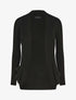 Gilet uni coupe droite - Noir - 1