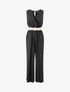 Combinaison fluide sans manches - Noir - 1
