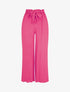 Pantalon uni fluide élastiqué - Fushia - 3