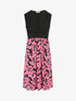 Robe longue à imprimé fantaisie - Rose - 1