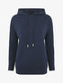 Pull à capuche coupe droite - Marine - 5