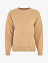 Pull uni à imprimé moucheté irisé - Camel - 4