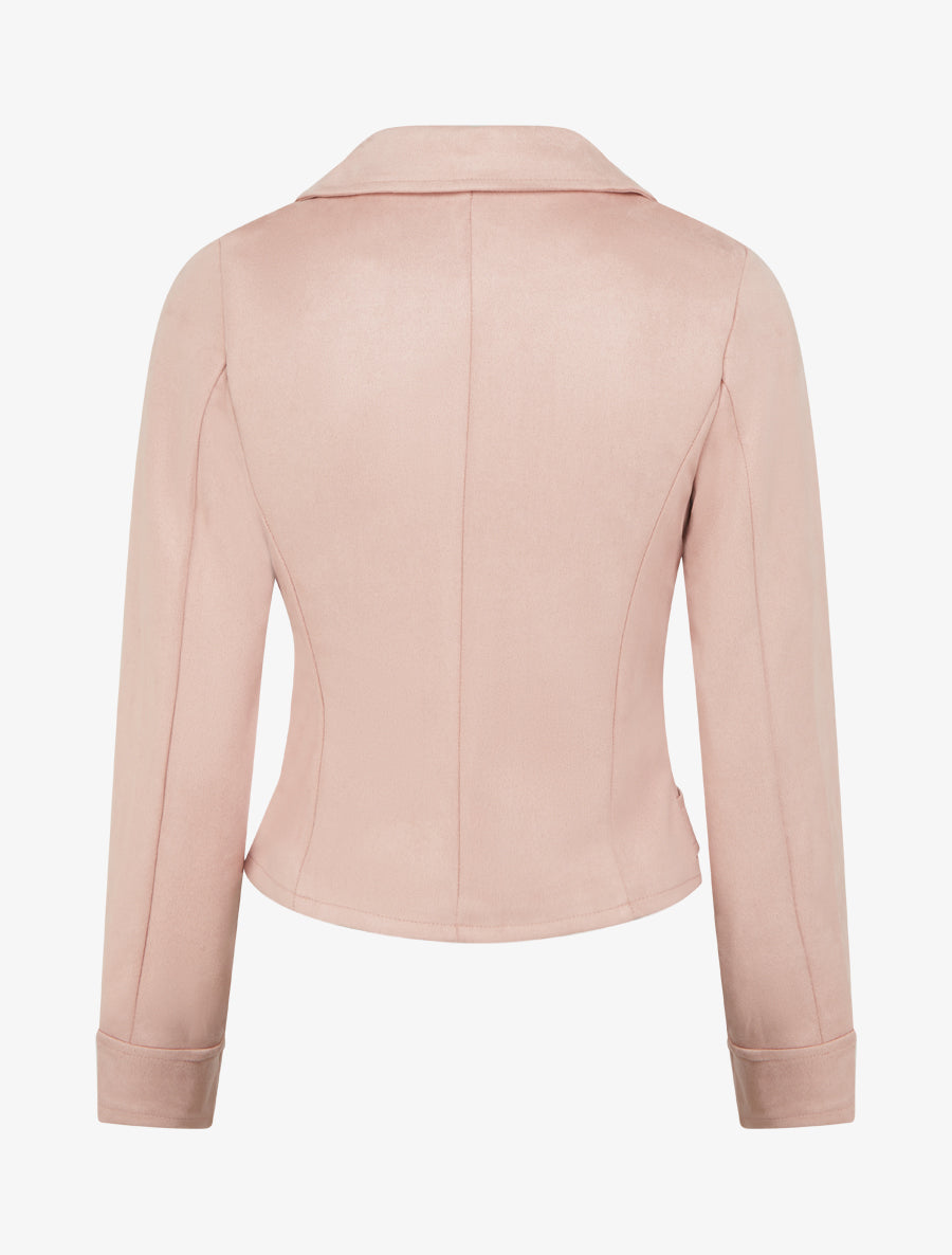 Veste ajustée tweed noir femme | Morgan Veste ajustée tweed noir femme | Morgan
