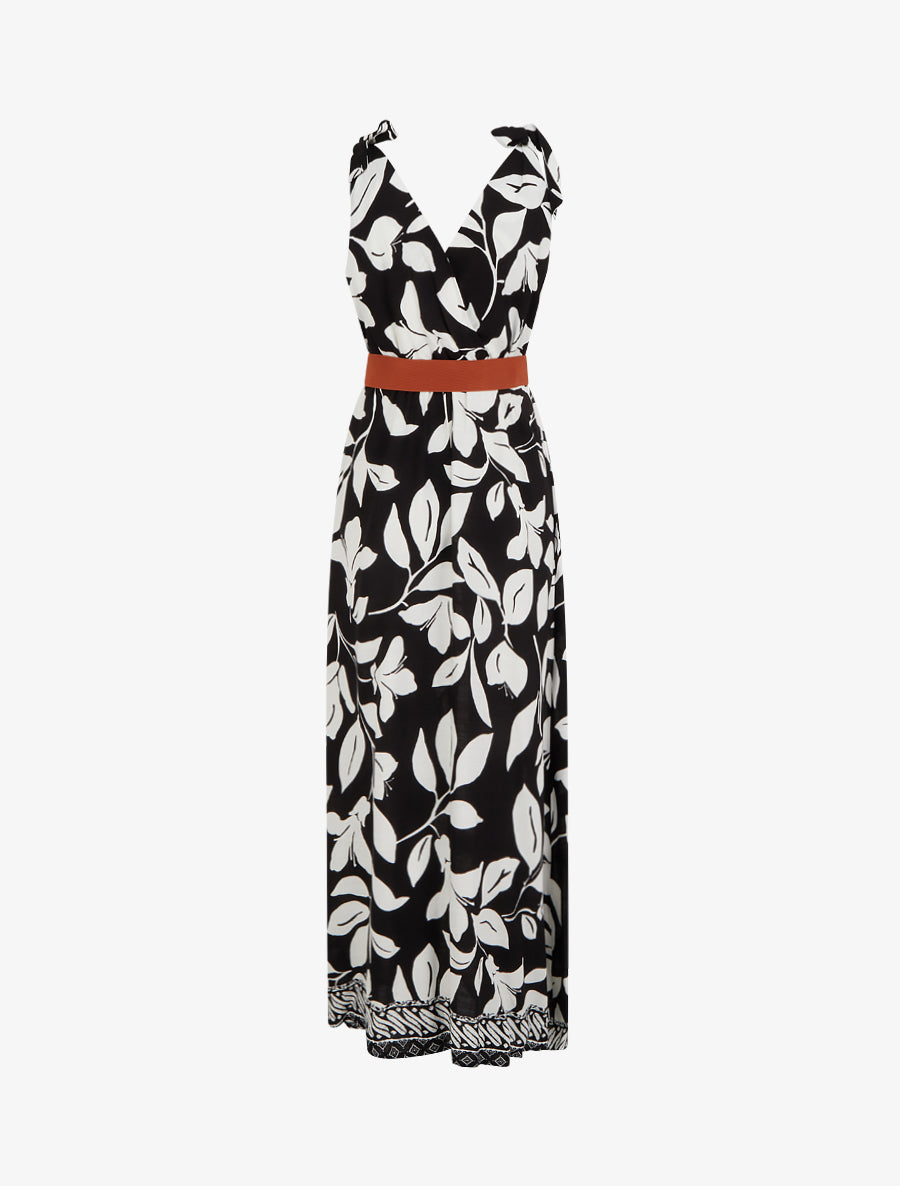 Robe Longue Fleurie Tropical - Miss Fleurie