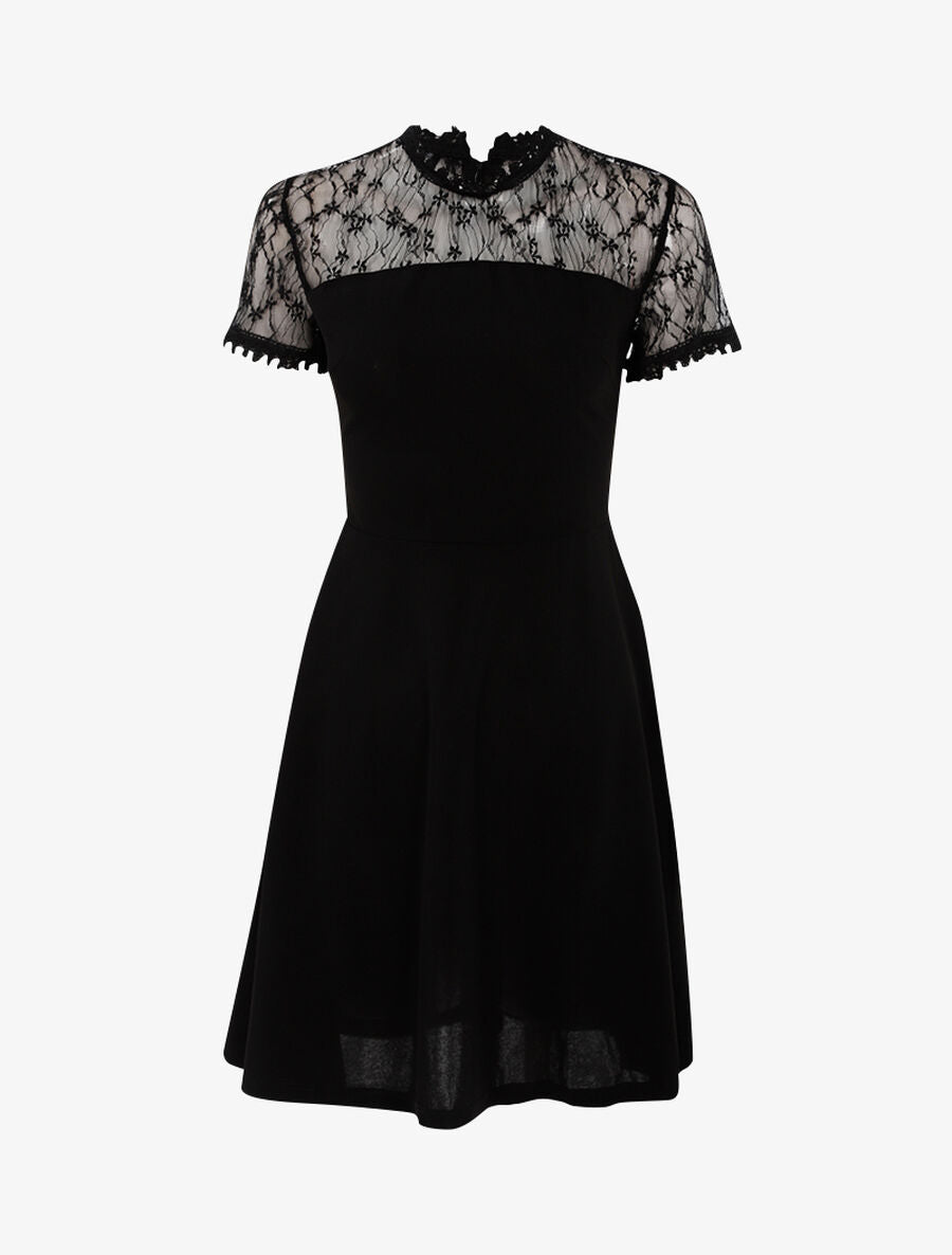 Haut De Poitrine Cropped BEBE Noir - Taille Buste 32 Pouces - Occasion Très Bon état