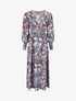 Robe longue à taille empire et imprimé fleurs d&