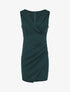 Robe portefeuille cache coeur - Vert - 1