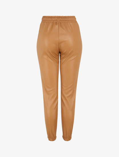 Jogging en simili - Camel - 2