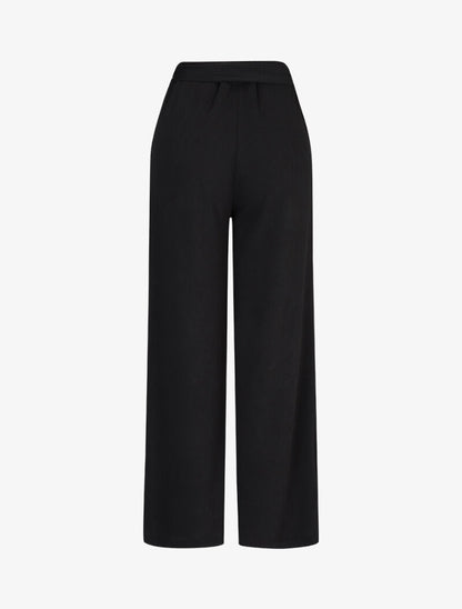 Pantalon à effet nid d&