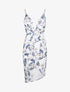 Robe fluide à imprimé floral - Ecru - 3