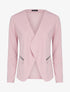 Veste à pans biseautés - Rose - 1
