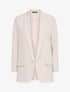 Blazer ouvert à fausses poches - Rose - 3