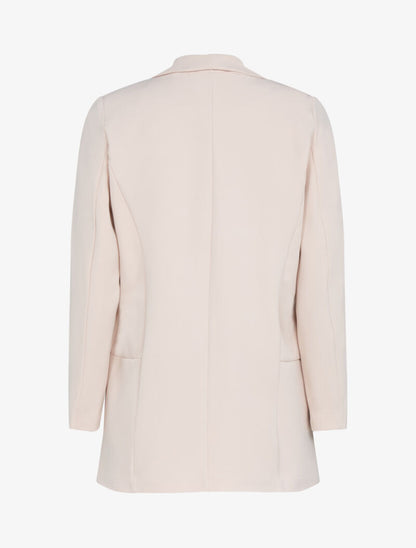 Blazer ouvert à fausses poches - Rose - 2