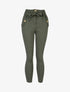Pantalon 7/8 à taille empire - Kaki - 3