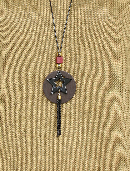 Pull loose à dos long et col bateau - Camel - 3