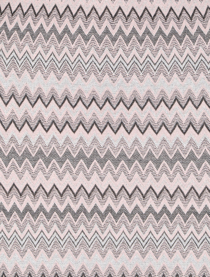 Jupe crayon irisée à imprimé graphique - Rose - 3
