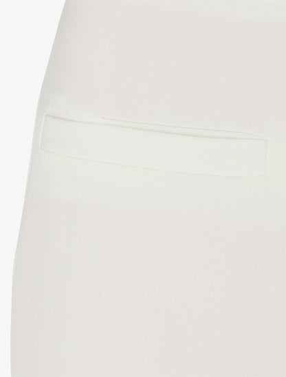 Pantalon droit uni - Blanc - 3