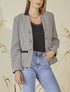 Veste en tweed - Noir/blanc - 1