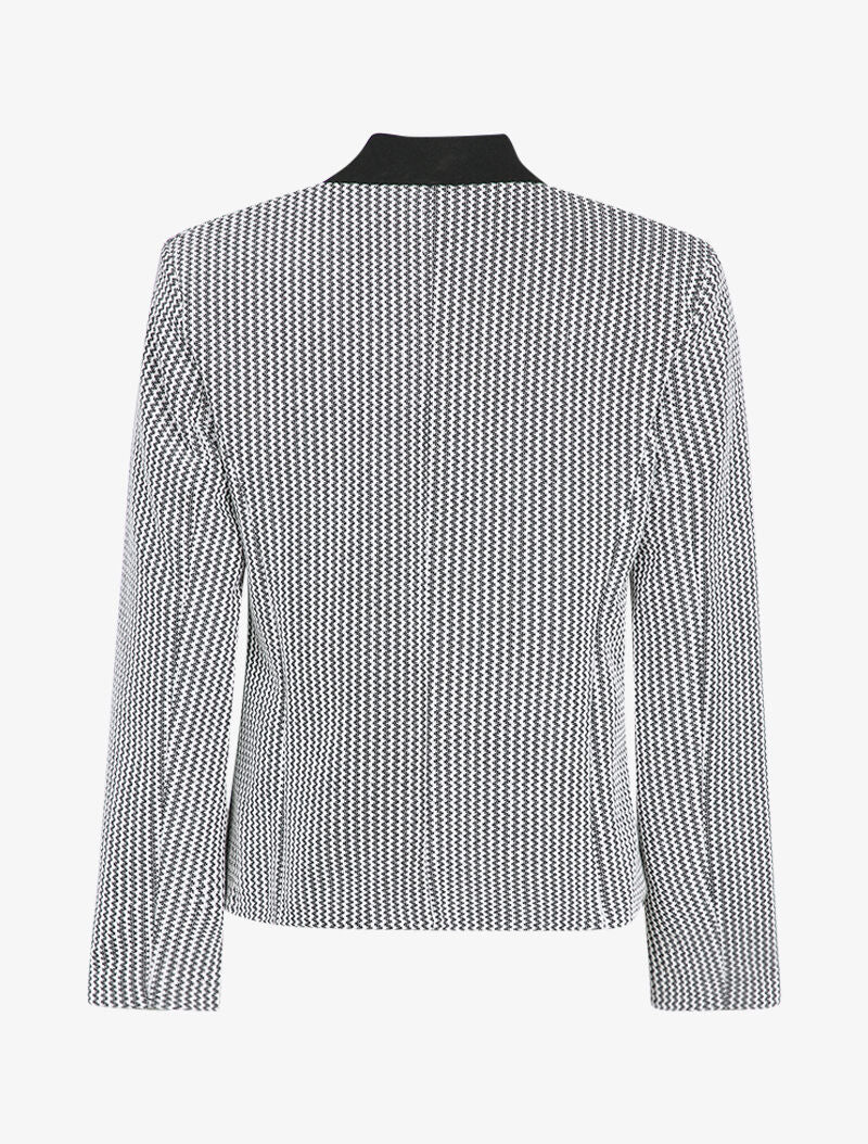 Veste en tweed - Noir/blanc - 3