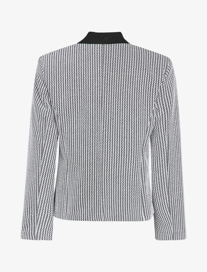 Veste en tweed - Noir/blanc - 3