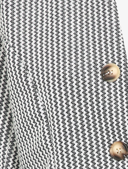 Veste en tweed - Noir/blanc - 4
