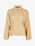 Chemise fluide cintrée à manches style kimono - Beige - 1