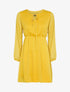 Robe patineuse en plumetis - Jaune - 1