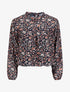 Top boule à imprimé fleurs d&