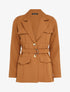 Veste style saharienne - Camel - 1