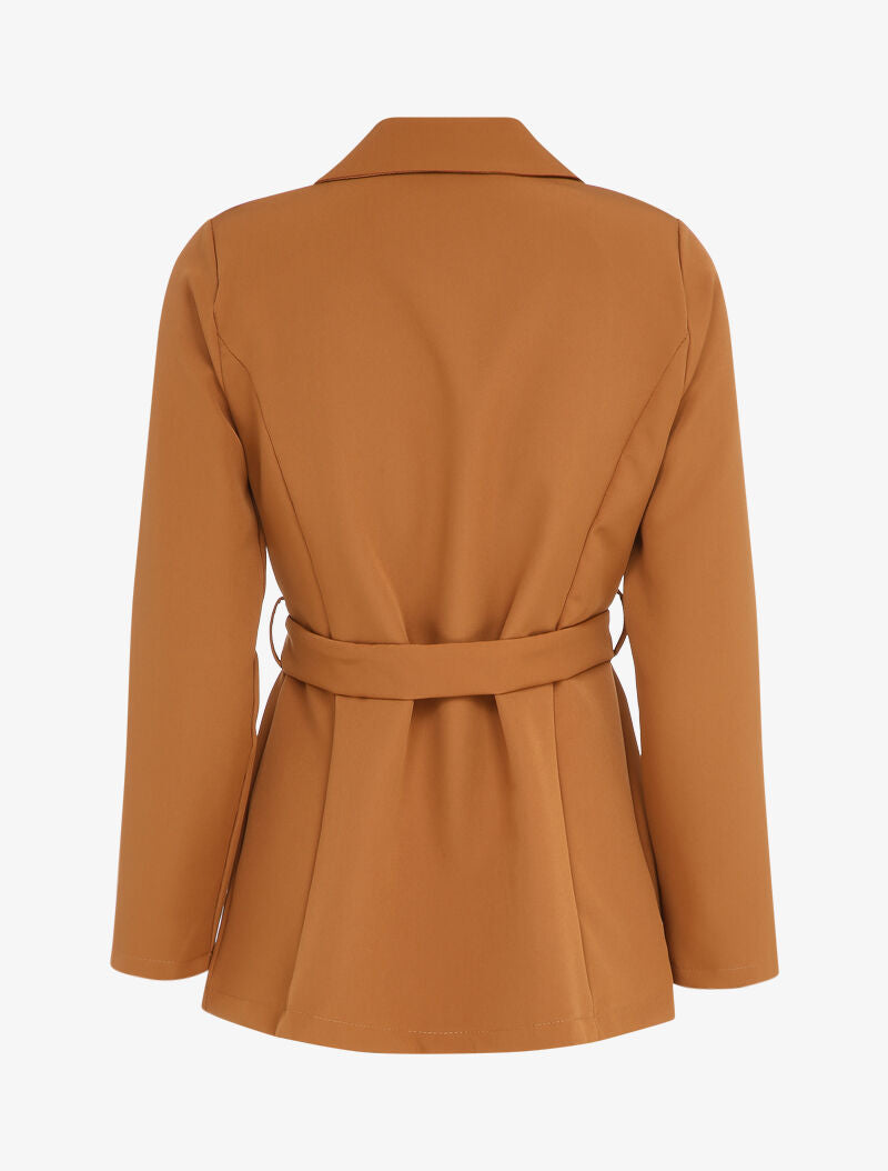 Veste style saharienne - Camel - 2