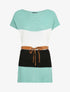 Pull long coupe patineuse - Bleu ciel - 3