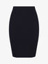 Jupe crayon basique - Noir - 1