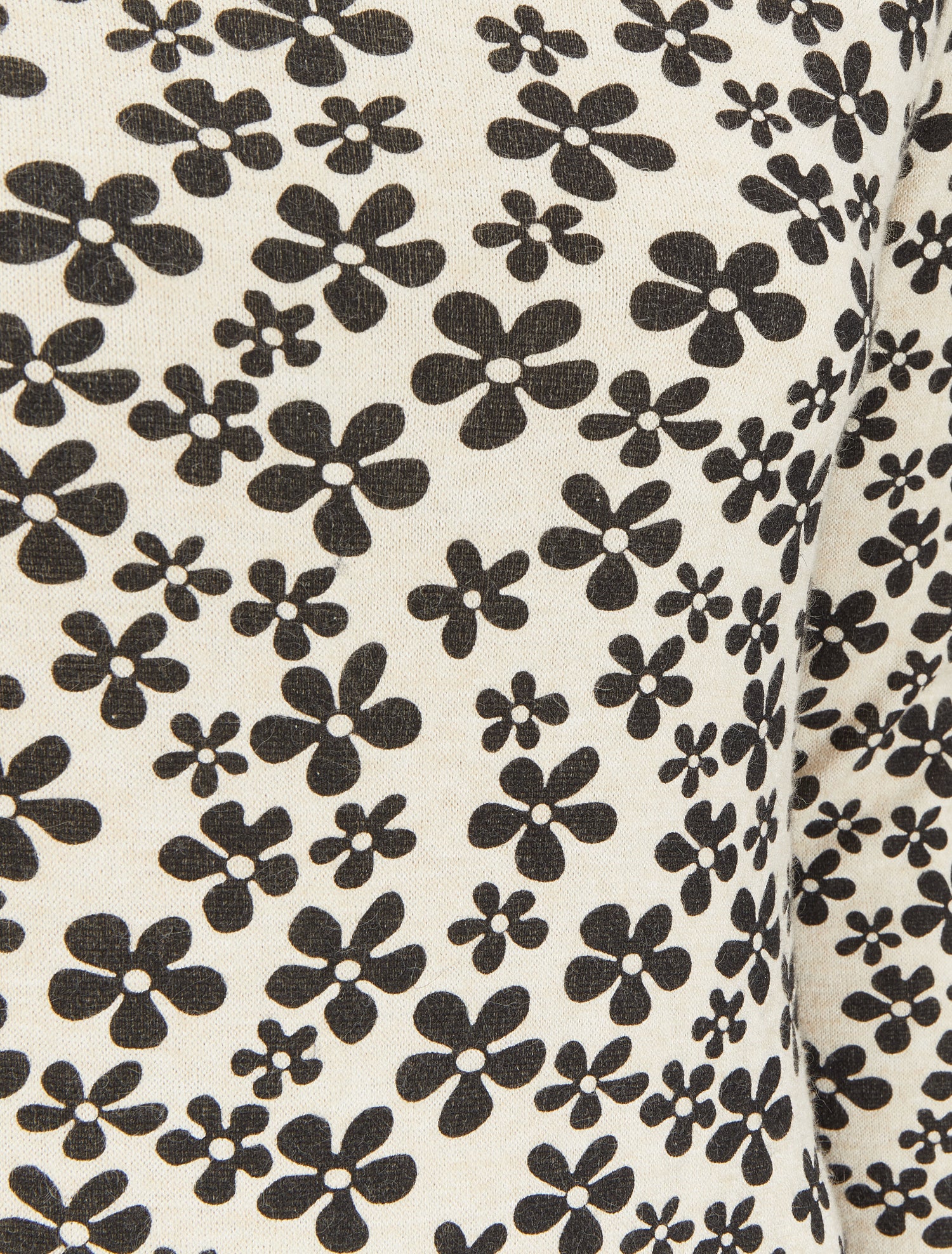 Robe dos nu à imprimé fleuri - Beige/noir - 3