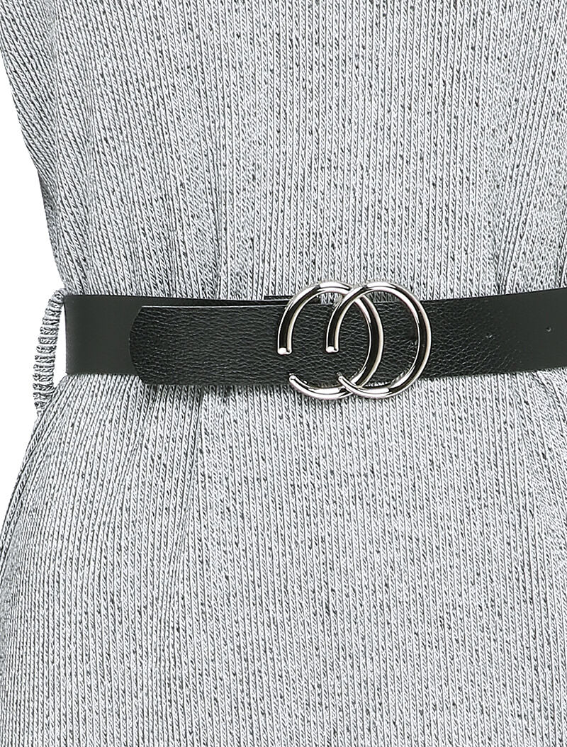 Robe pull à col roulé - Gris - 3