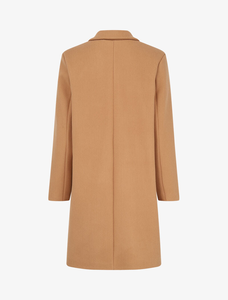 Manteau classique à un bouton - Camel - 2